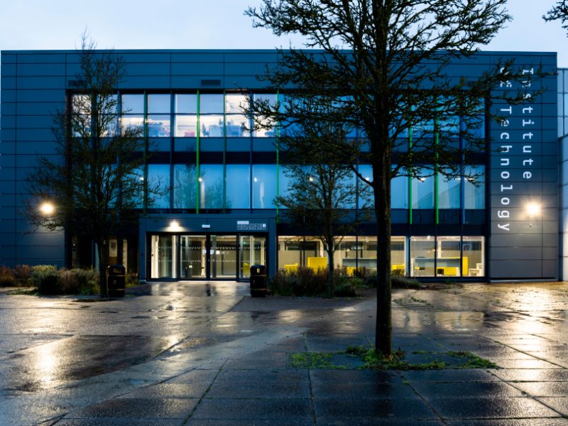 Exterior shot of an Institute of Technology building