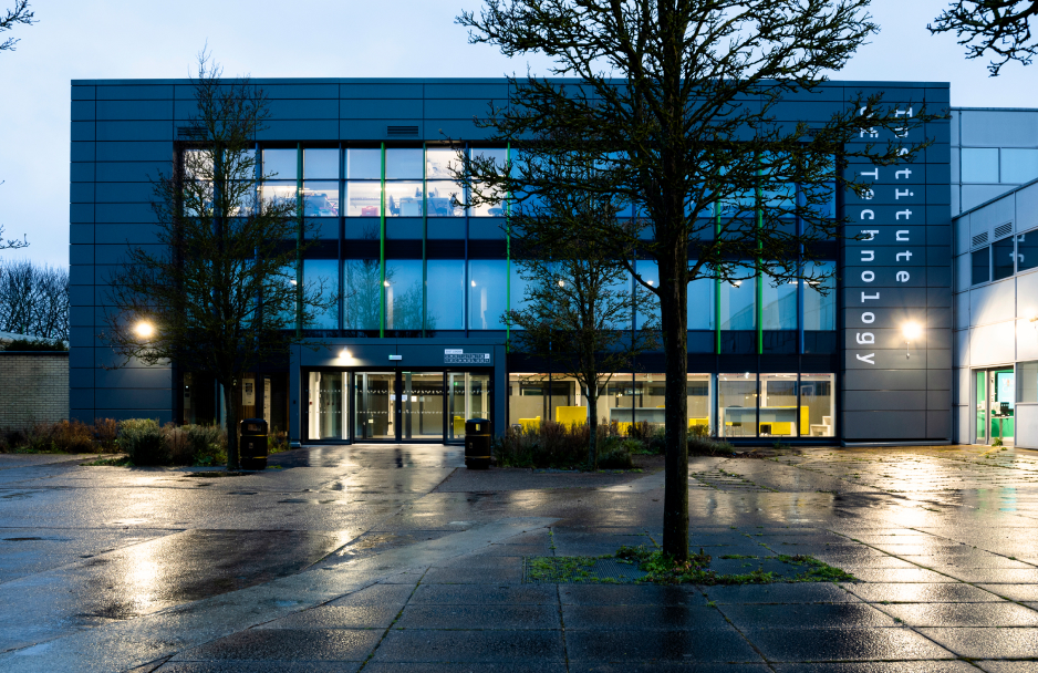 Exterior shot of an Institute of Technology building