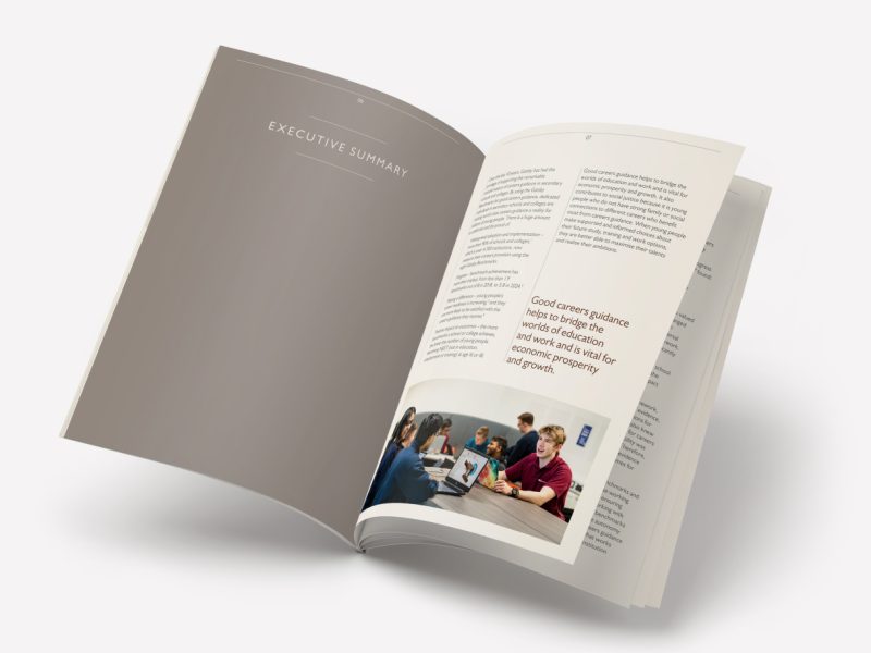 Visual of the Gatsby Benchmarks report